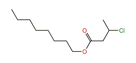 Octyl 3-chlorobutanoate